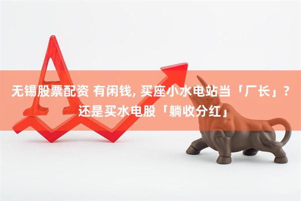 无锡股票配资 有闲钱, 买座小水电站当「厂长」? 还是买水电股「躺收分红」